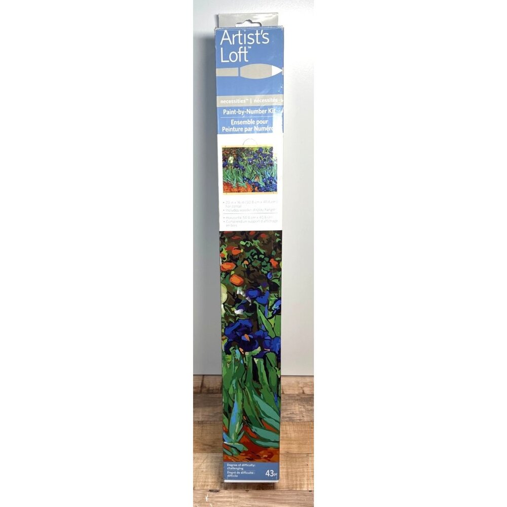 Artists Loft Necessities Paint-By-Number Kit 20" x 16" Horizontal Includes Woode
